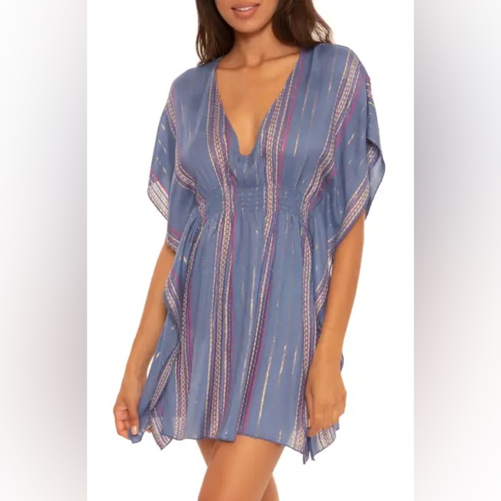 Becca Radiance Stripe Cover-Up Tunic